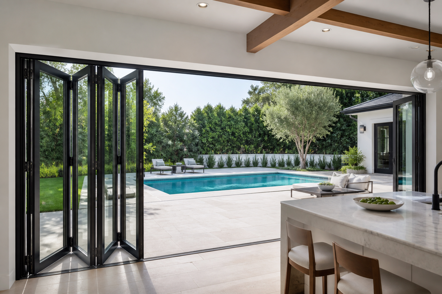VLX 100 Bifold / Folding Door in Stuart, FL | TruePane Windows & Doors - detail 4