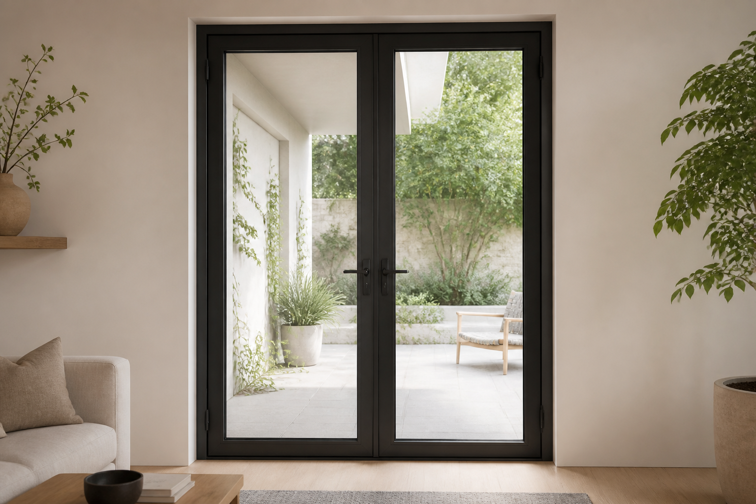 VLX 100 Double Swing / French Door in Stuart, FL | TruePane Windows & Doors - detail 6