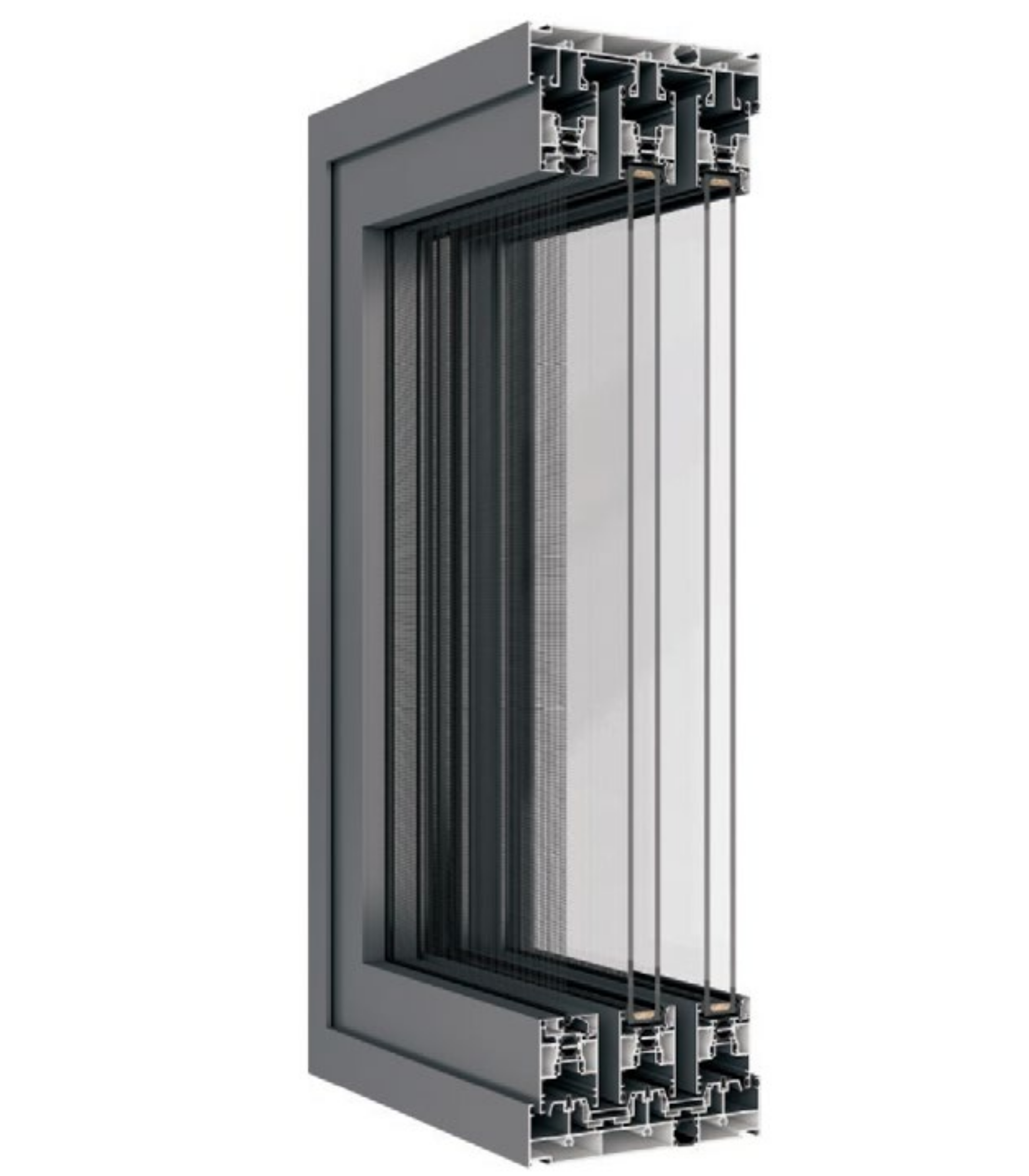 VLX 150 Heavy-Duty Sliding Door in Stuart, FL | TruePane Windows & Doors - detail 2