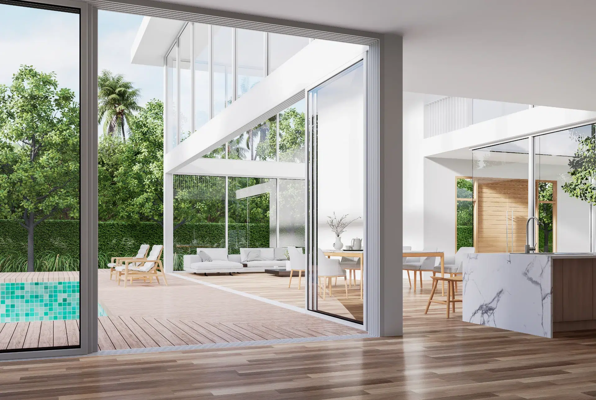 VLX 138 Panoramic Sliding Door in Stuart, FL | TruePane Windows & Doors - detail 1