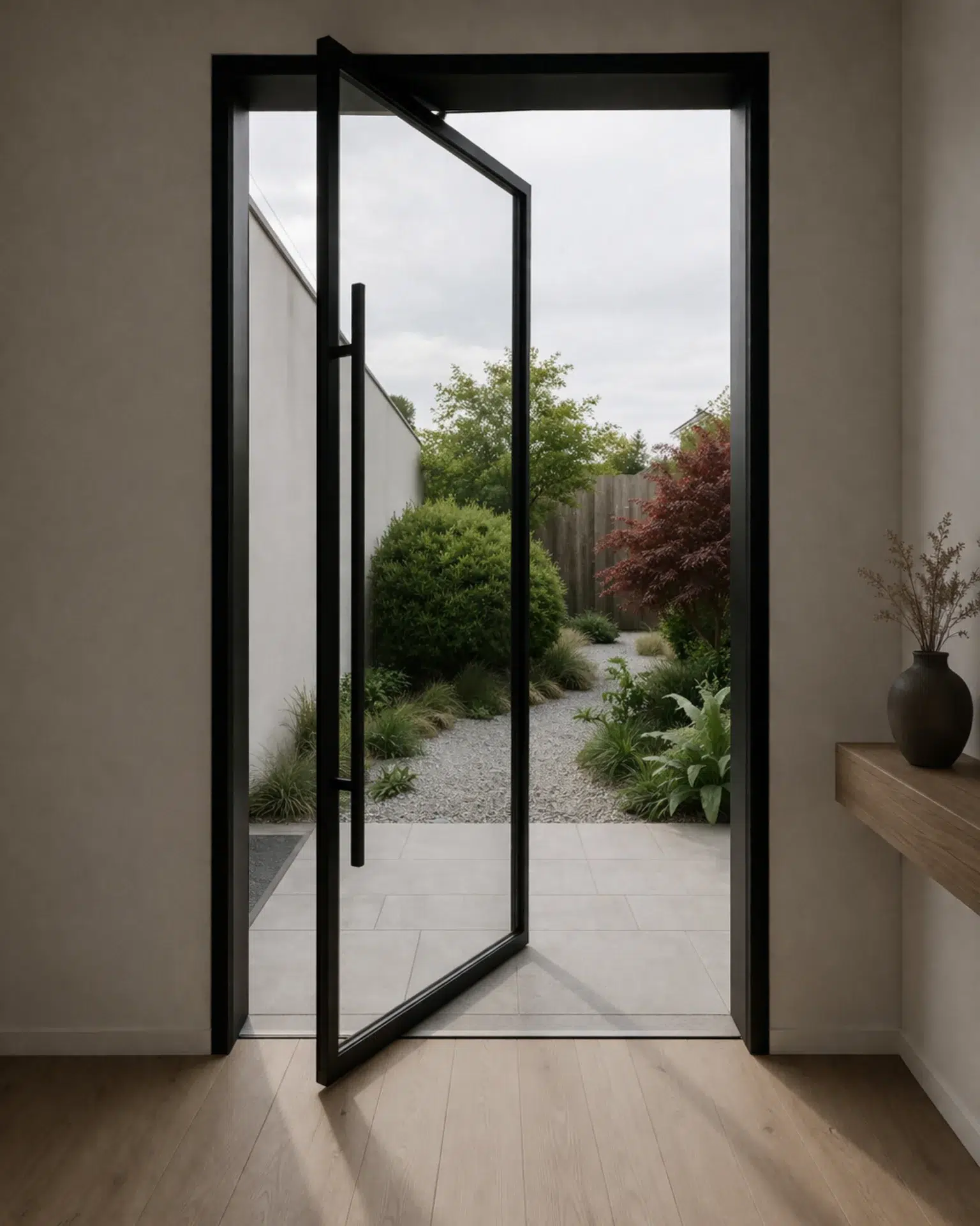 VLX 100 Pivot Door in Stuart, FL | TruePane Windows & Doors - detail 1