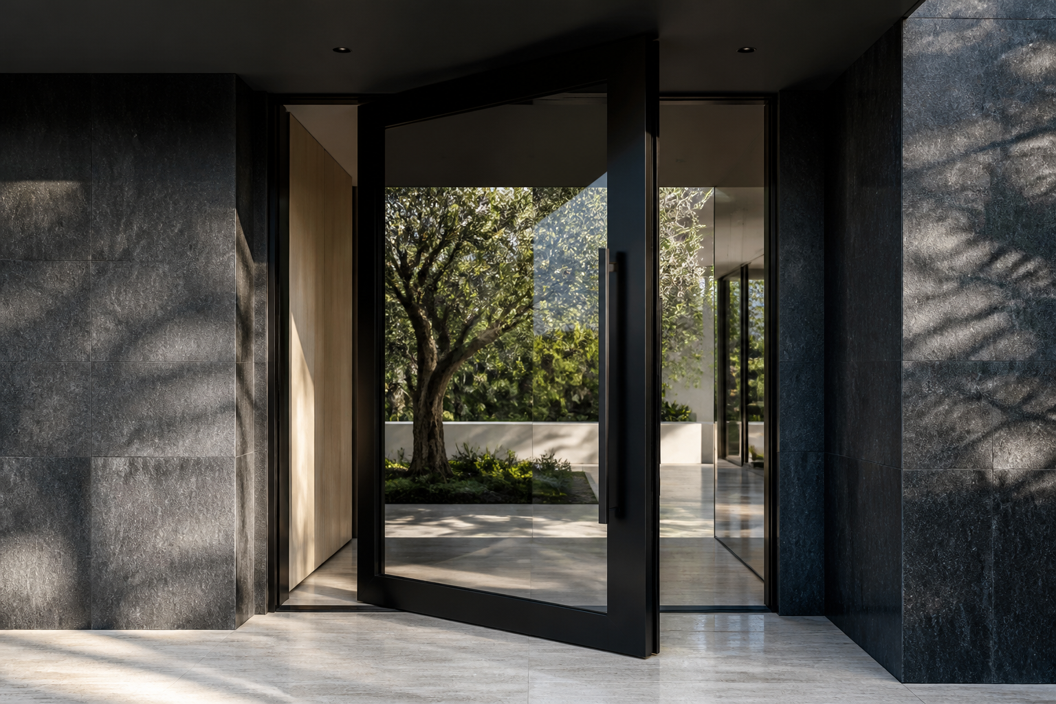 VLX 100 Pivot Door in Stuart, FL | TruePane Windows & Doors - detail 2